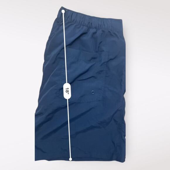 Henry Cotton’s‎ Button Closure Swim Trunks Mens Size Large Navy Swimwear - Picture 3 of 9